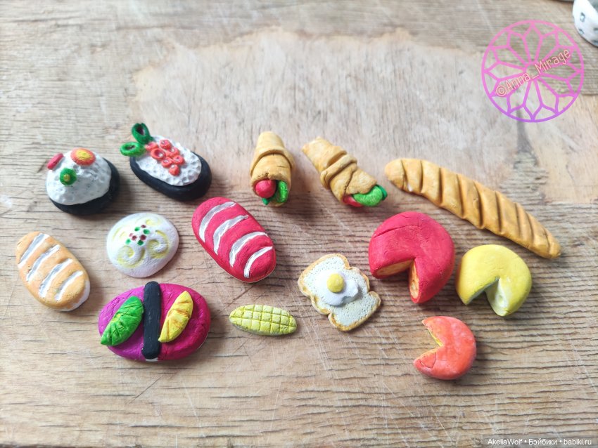 Лепим из глины — Авторские украшения и аксессуары для кукол: фото (фото 4)