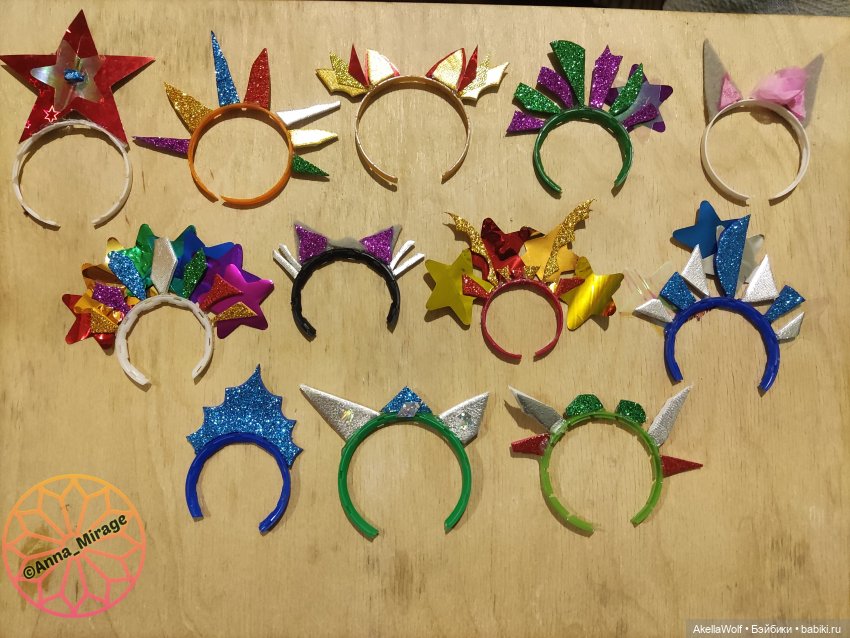 Ободки к праздникам — Авторские украшения и аксессуары для кукол: фото (фото 4)