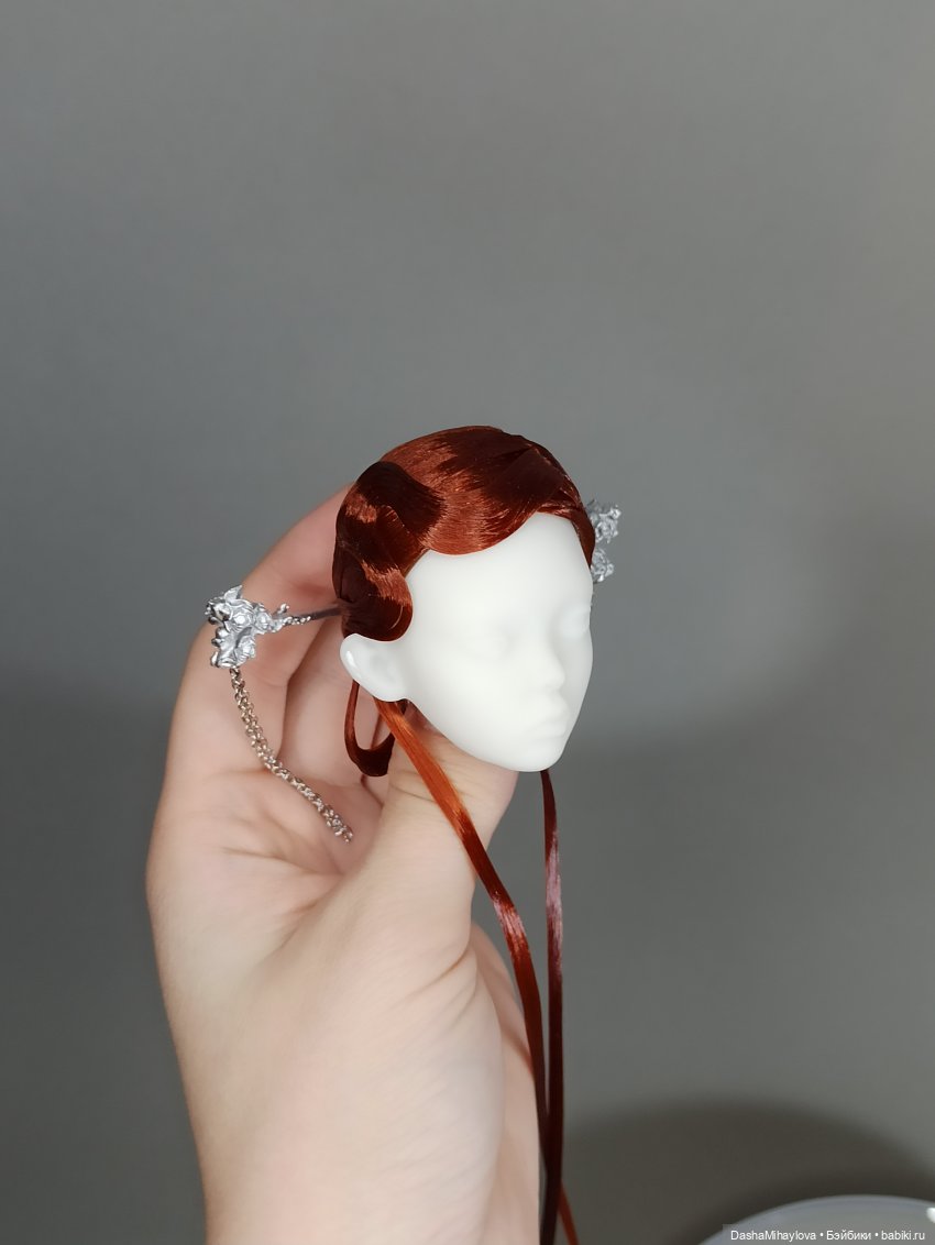 Мой первый парик с пробором в азиатском стиле (фото 2)