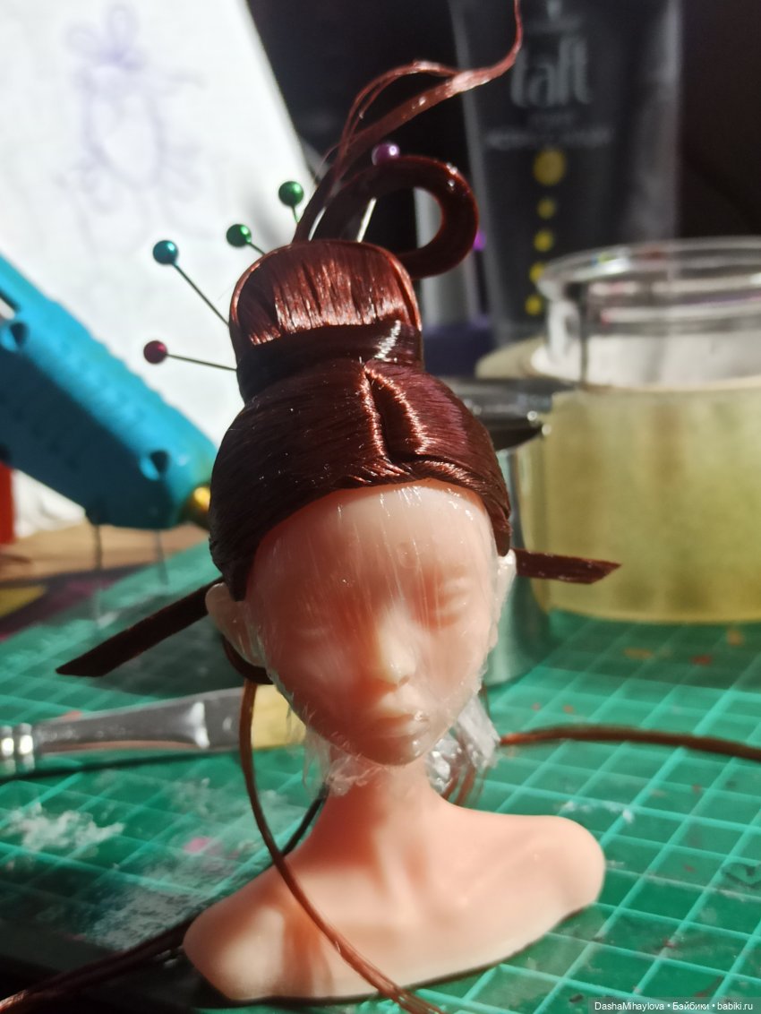 Парик в китайском стиле для Popovy sisters (фото 2)