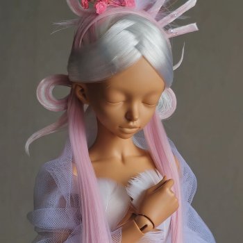 Мои первые парики на Minifee