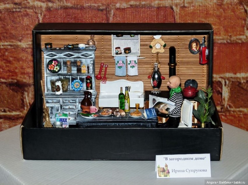Выставка кукольной миниатюры АЙДОЛЛ "Домики". Санкт - Петербург, Союз художников, 26 февраля - 9 марта 2025 (фото 2)