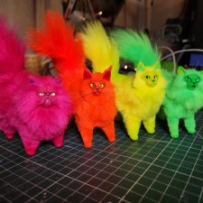 Котик от Кошки-матрёшки, коллекция "радиоактивные"