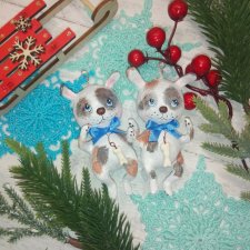 Пёсики на ёлку