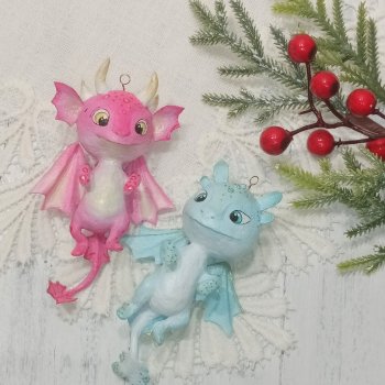 Ёлочные дракончики