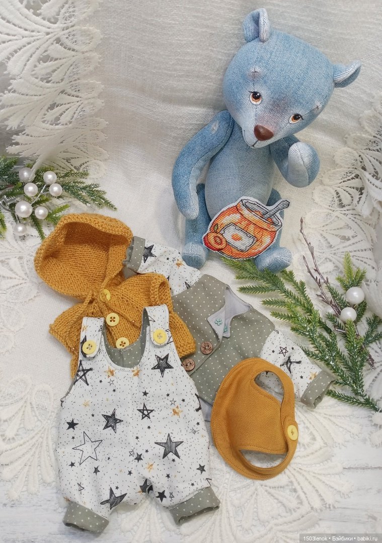 Джинсовые мишки — Авторские мишки Тедди и друзья: фото