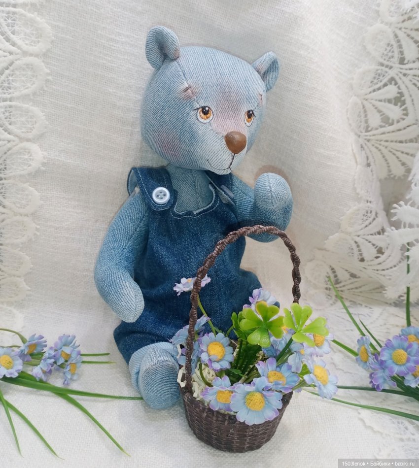 Себастьян — Авторские мишки Тедди и друзья: фото (фото 10)