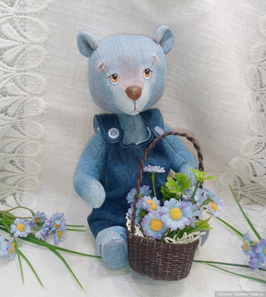 Себастьян — Авторские мишки Тедди и друзья: фото (фото 9)