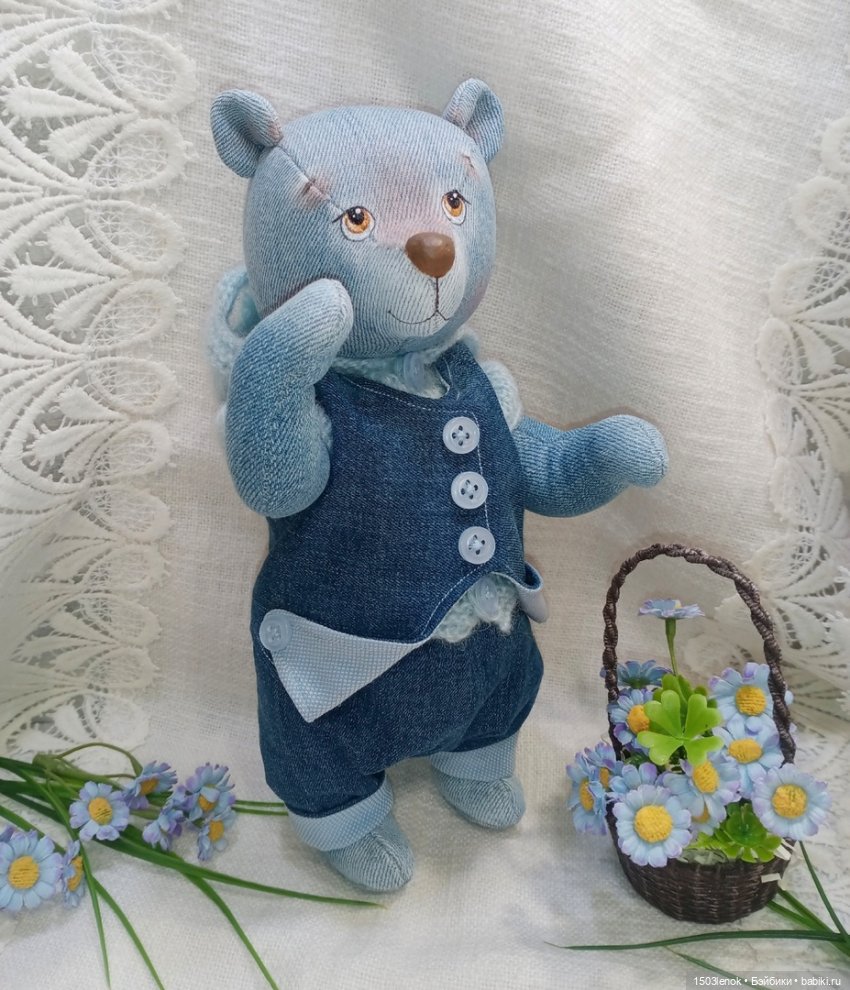 Себастьян — Авторские мишки Тедди и друзья: фото (фото 7)