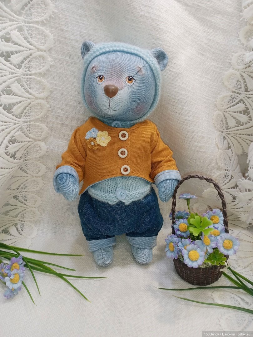 Себастьян — Авторские мишки Тедди и друзья: фото