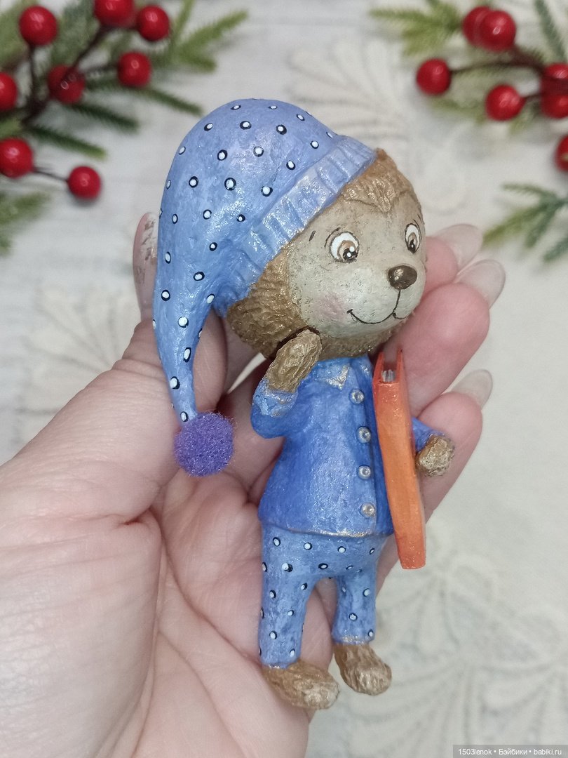 Пижамная вечеринка — Лепка авторских игрушек и папье