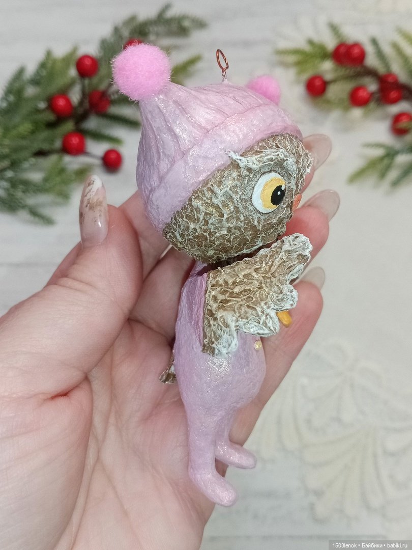 Пижамная вечеринка — Лепка авторских игрушек и папье (фото 6)