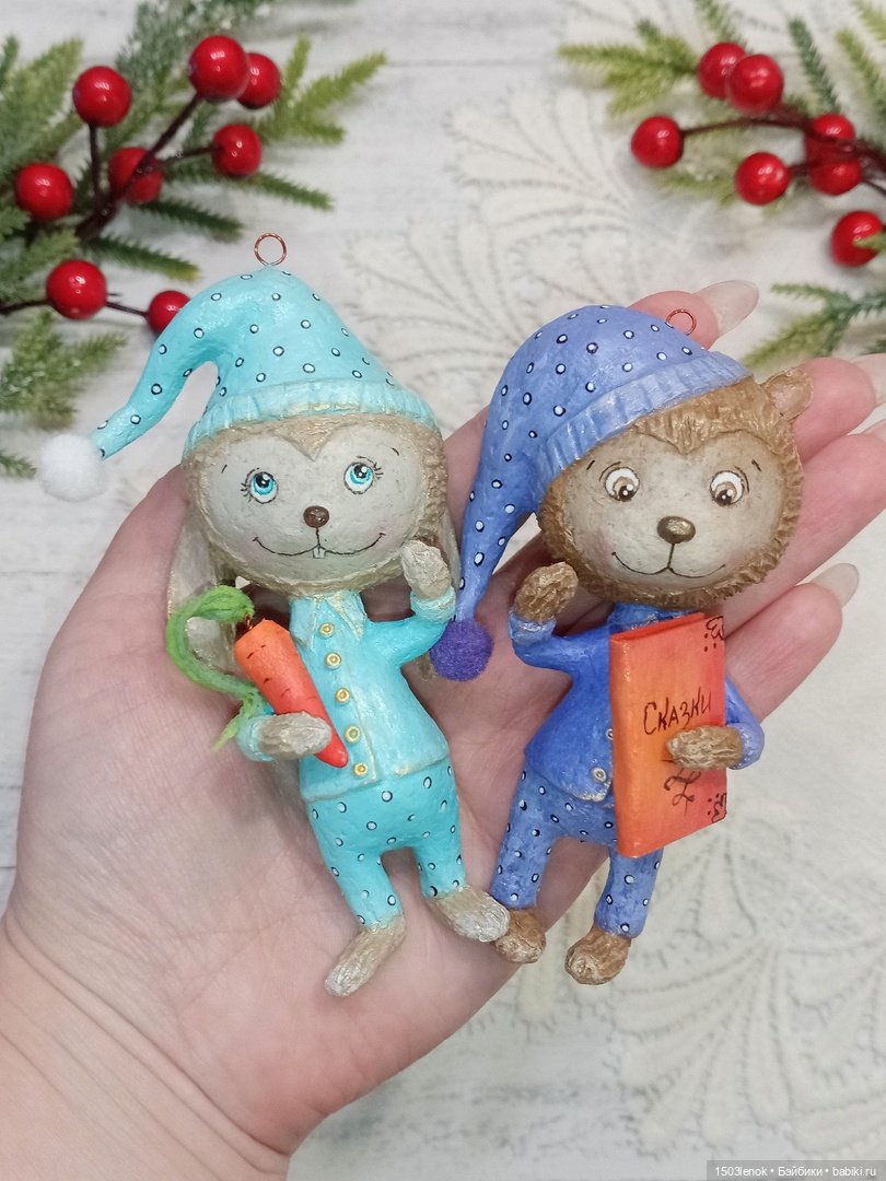 Пижамная вечеринка — Лепка авторских игрушек и папье