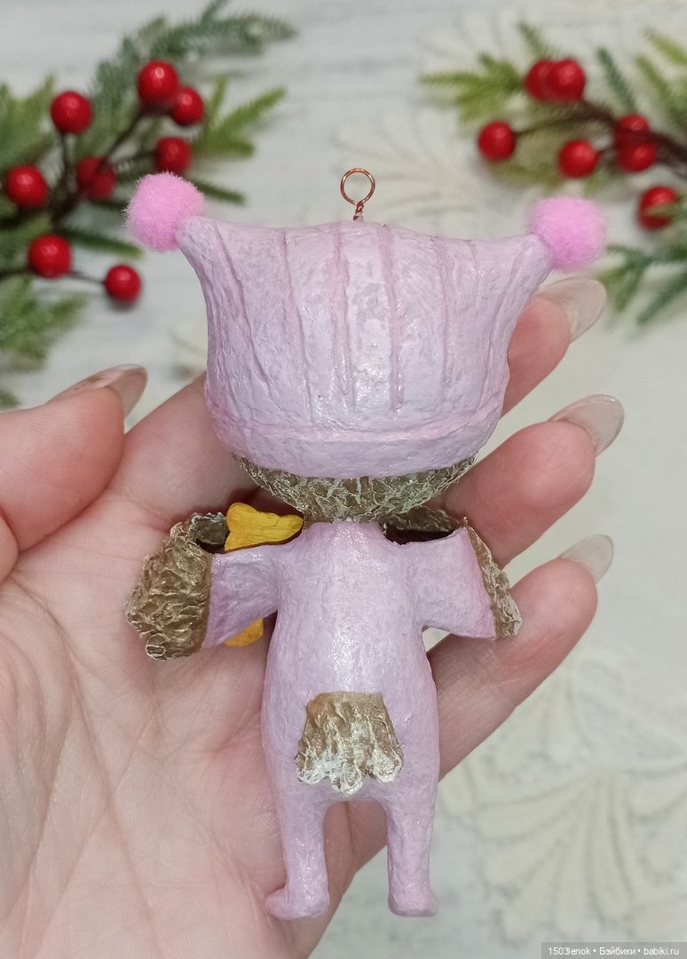 Пижамная вечеринка — Лепка авторских игрушек и папье (фото 7)