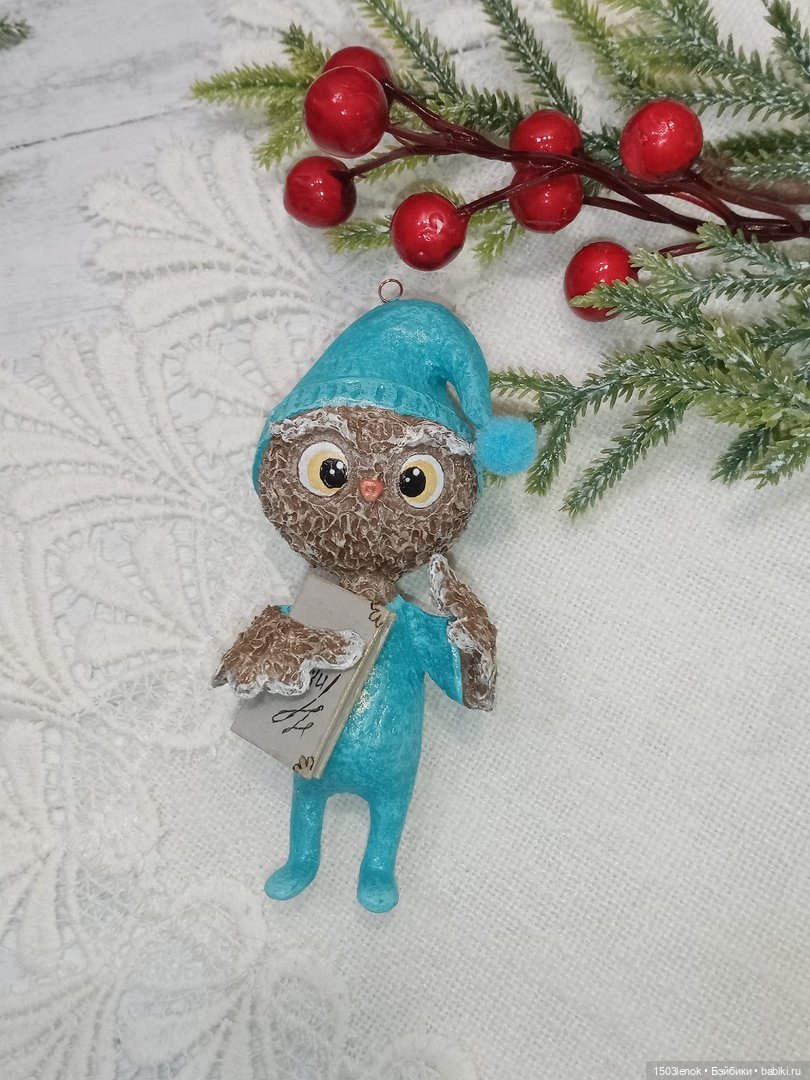 Пижамная вечеринка — Лепка авторских игрушек и папье (фото 10)