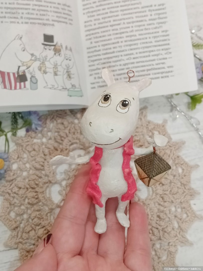 Муми-тролли — Лепка авторских игрушек и папье (фото 8)