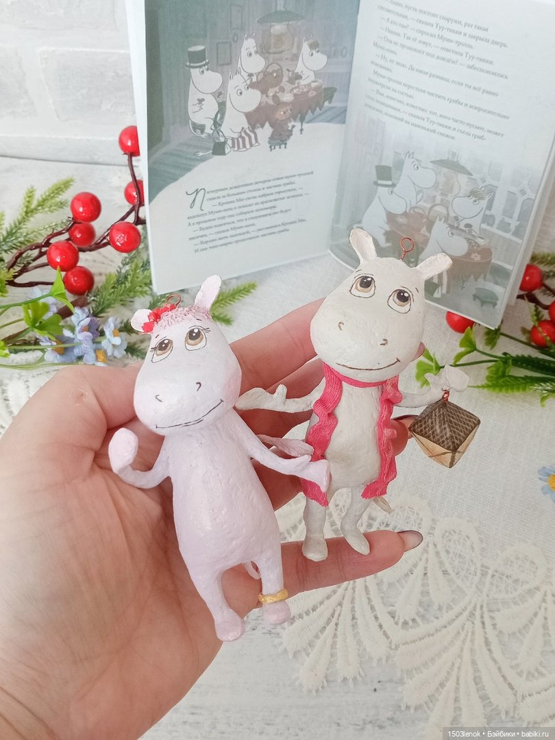 Муми-тролли — Лепка авторских игрушек и папье