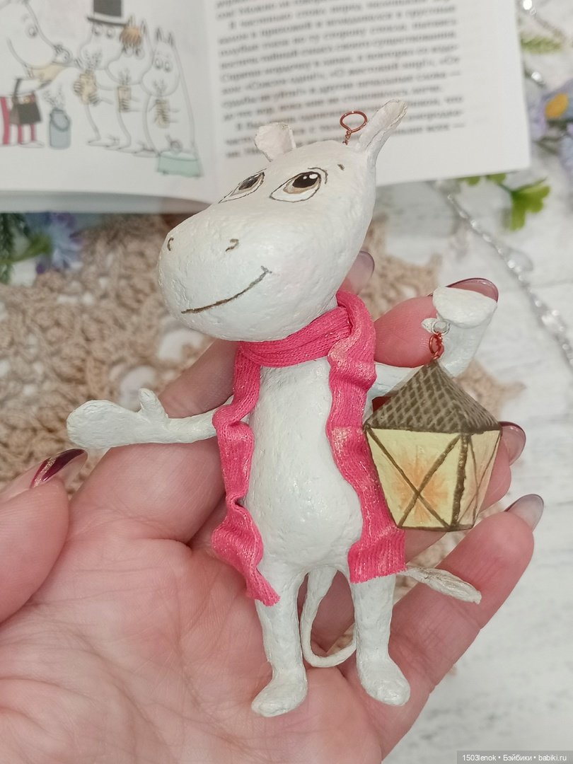 Муми-тролли — Лепка авторских игрушек и папье (фото 9)