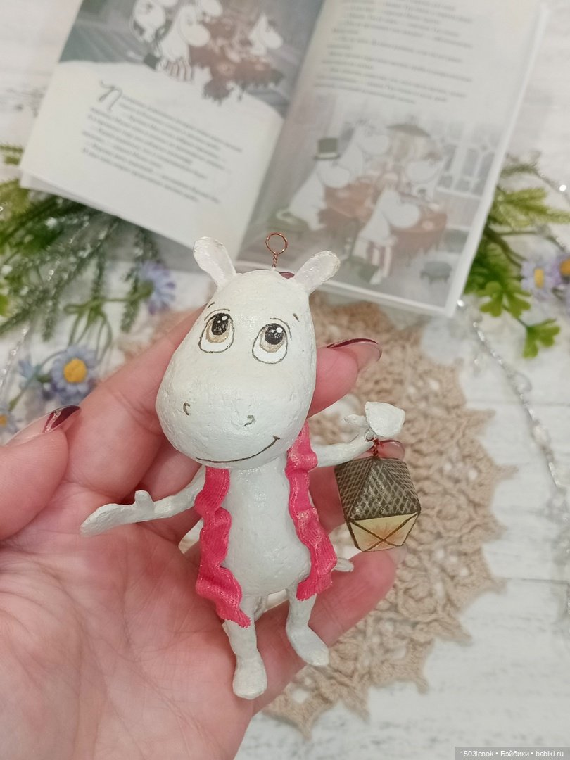 Муми-тролли — Лепка авторских игрушек и папье (фото 4)