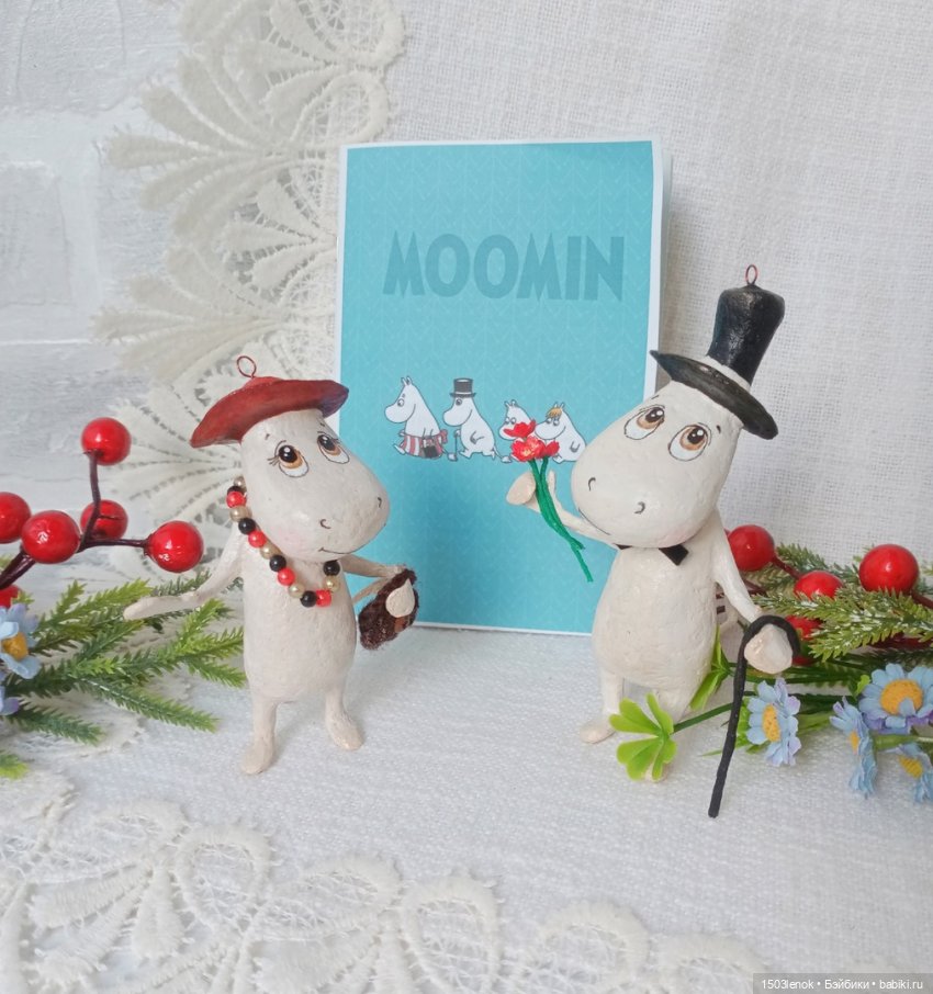 Муми-тролли — Лепка авторских игрушек и папье