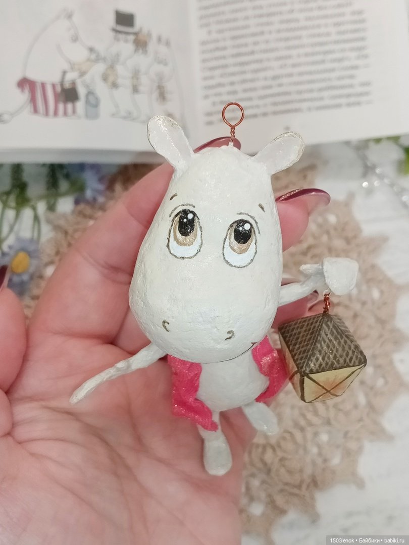 Муми-тролли — Лепка авторских игрушек и папье (фото 10)