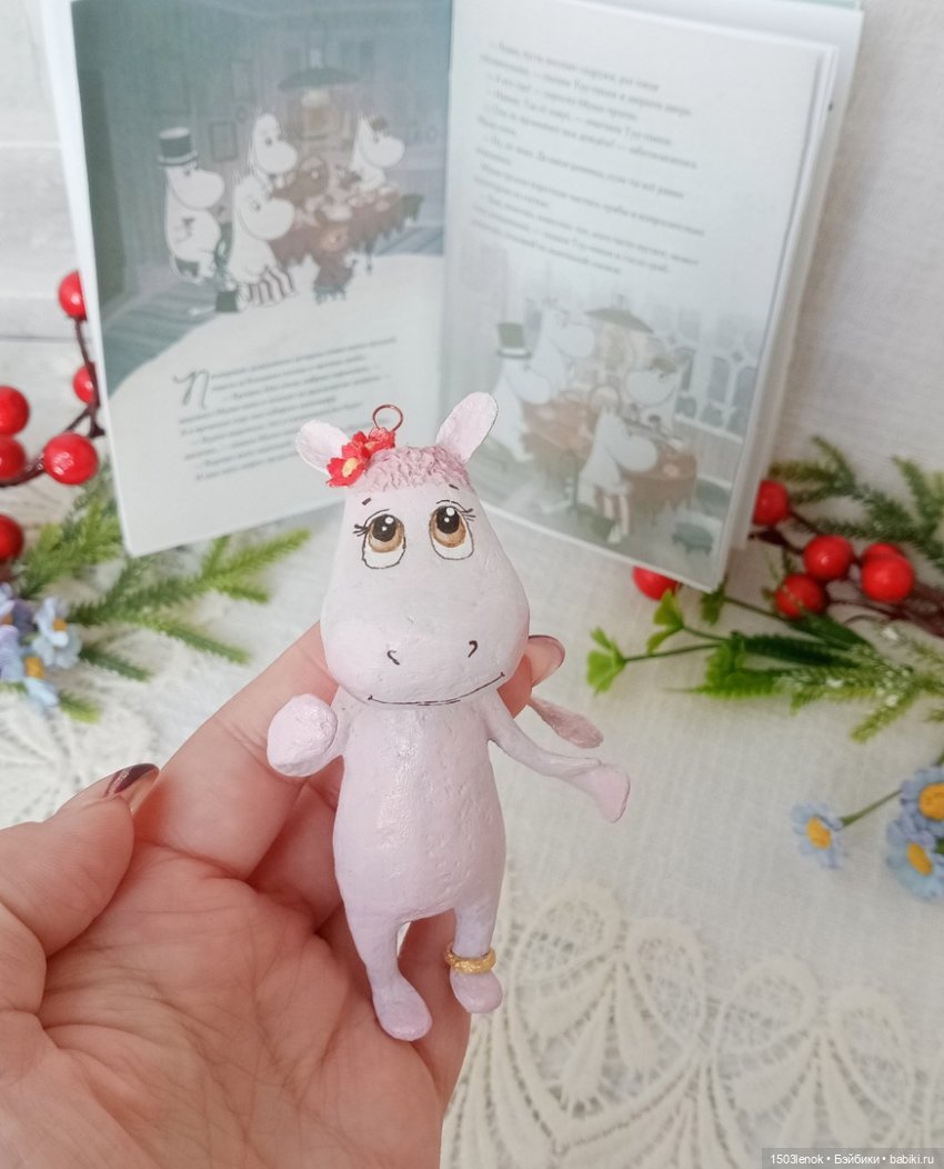 Муми-тролли — Лепка авторских игрушек и папье