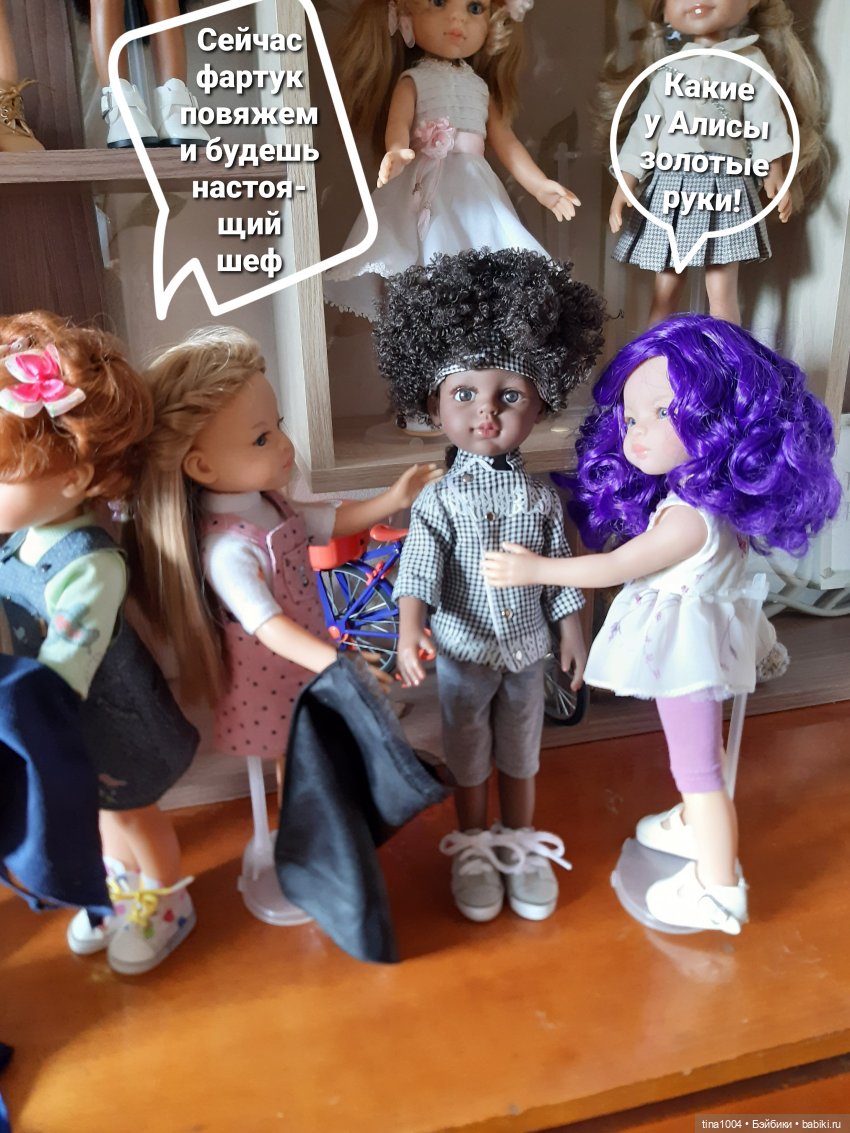 ИЗ ЖИЗНИ КУКОЛ "Как мы тортик собирали" 2ч