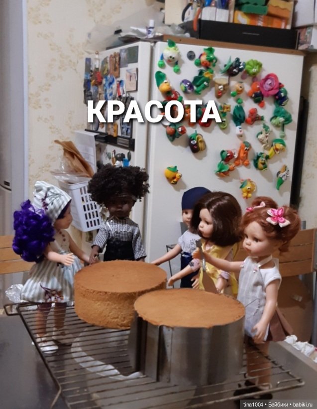 ИЗ ЖИЗНИ КУКОЛ "Как мы тортик собирали" 3ч