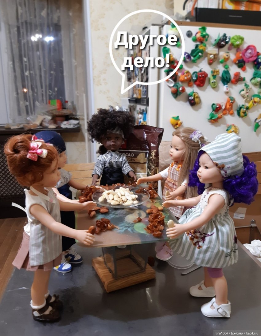 ИЗ ЖИЗНИ КУКОЛ "Как мы тортик собирали" 4ч (фото 8)