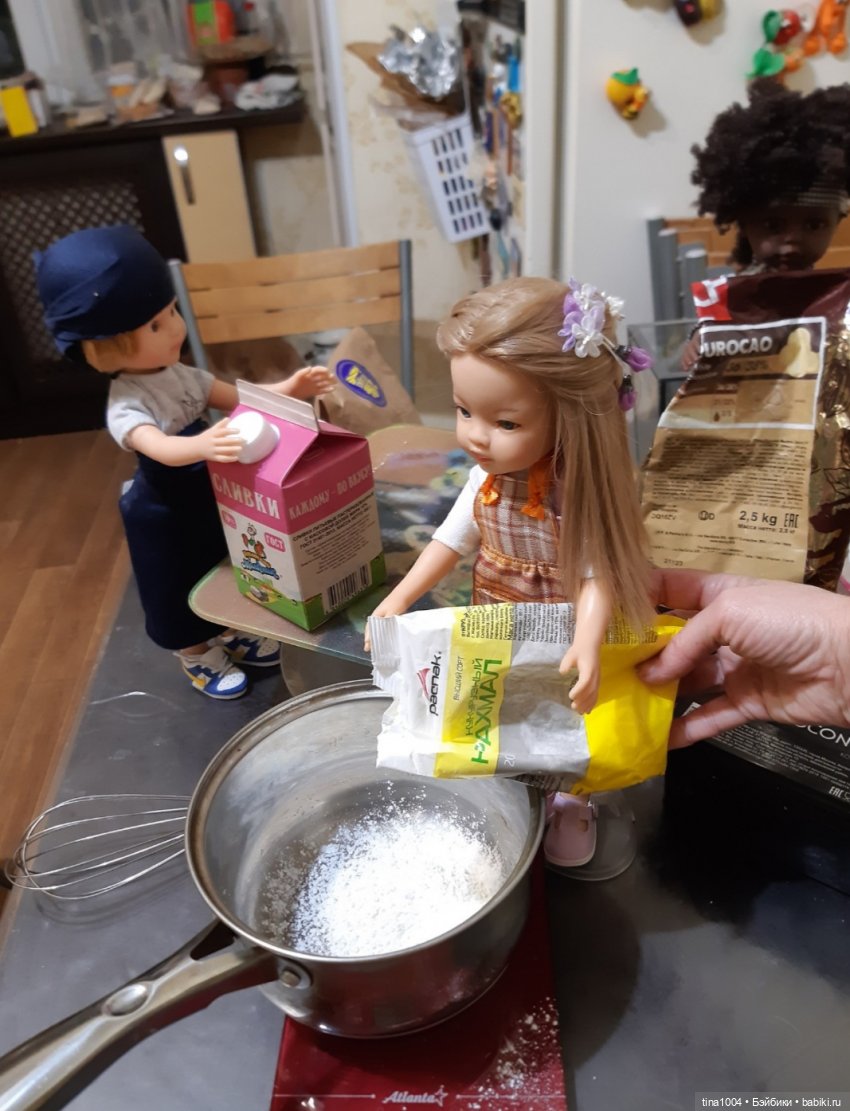 ИЗ ЖИЗНИ КУКОЛ "Как мы тортик собирали" 4ч (фото 2)