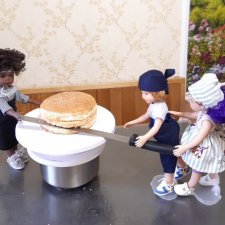 ИЗ ЖИЗНИ КУКОЛ "Как мы тортик собирали" 5ч