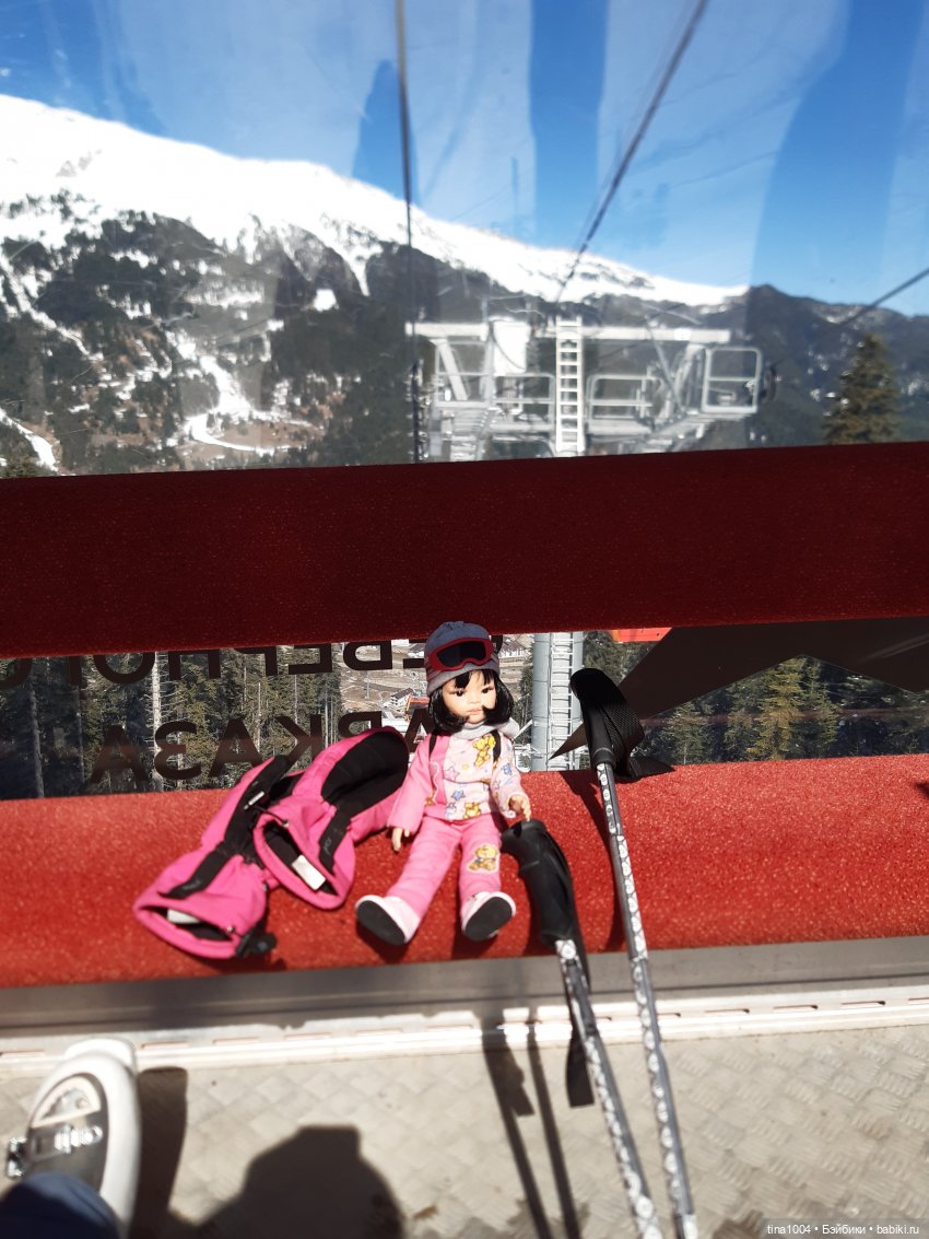 ИЗ ЖИЗНИ КУКОЛ. Как Лиу в Архызе покаталась. 1ч