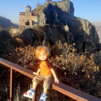 Осенние прогулки - дорога к храму 2ч