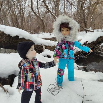 Снежный февраль.