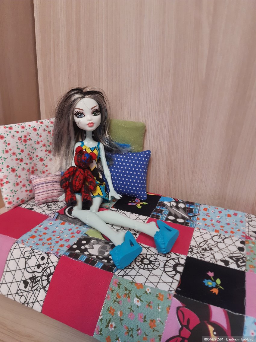 Мишка глазастик для куклы (фото 5)