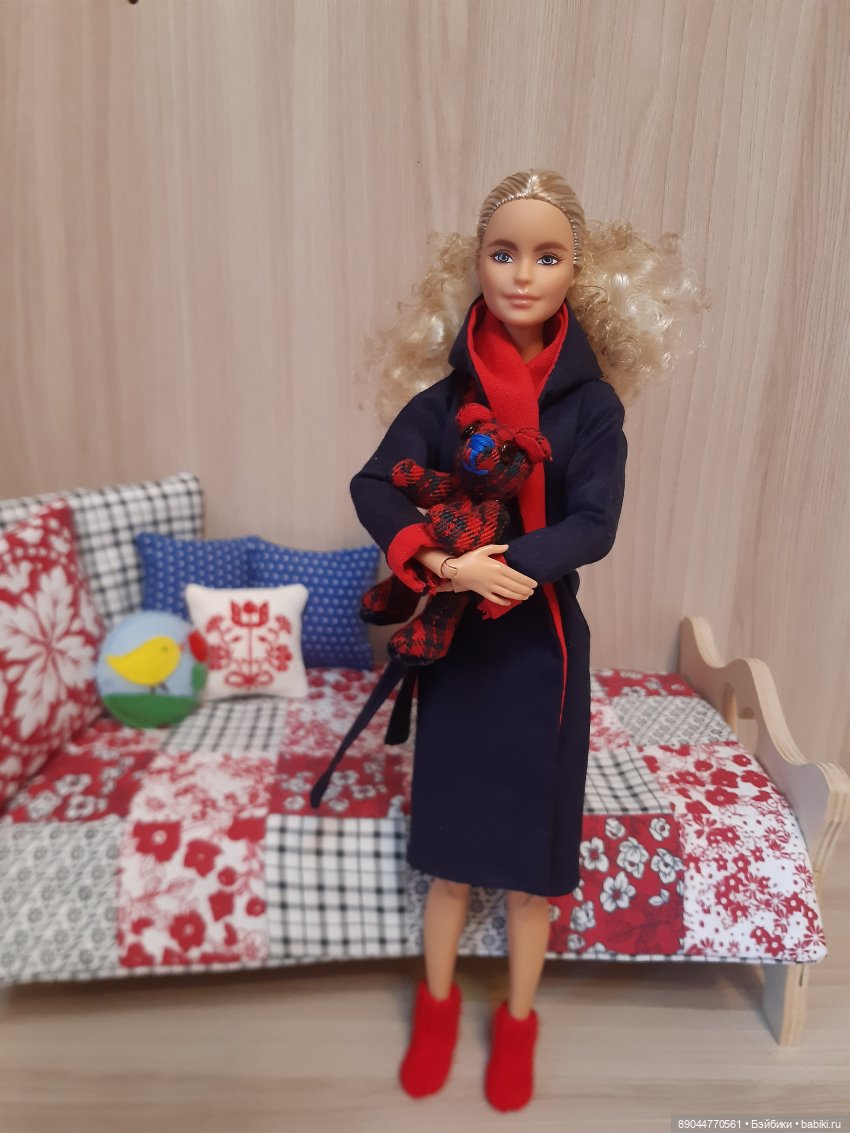 Мишка глазастик для куклы (фото 2)