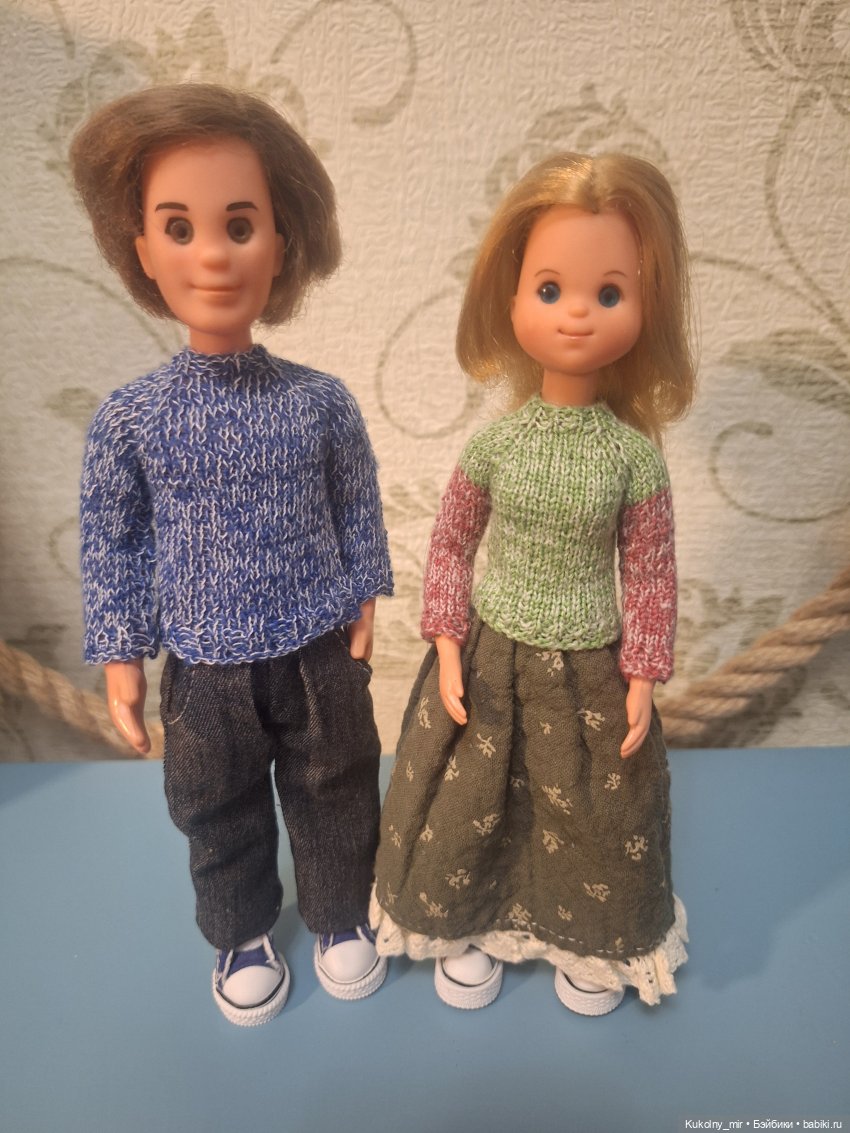 Винтажная семейка Sunshine Family от Mattel (фото 3)