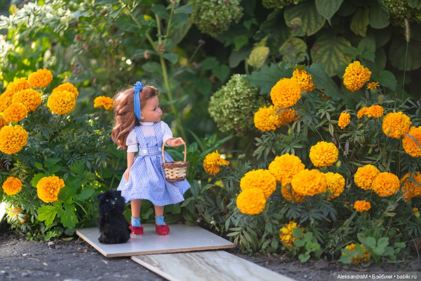 Куколка Антонио Хуан в роли Дороти.