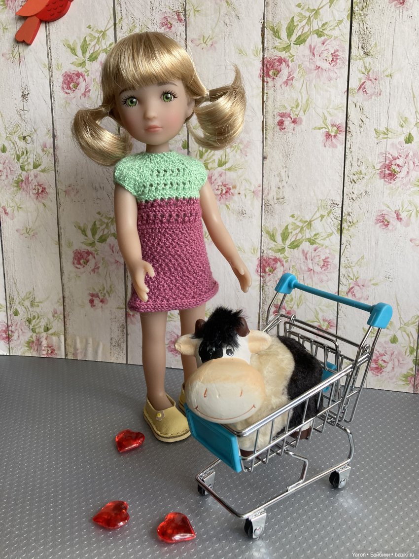 Наряжаю Дримочку/Dream doll Ruby red