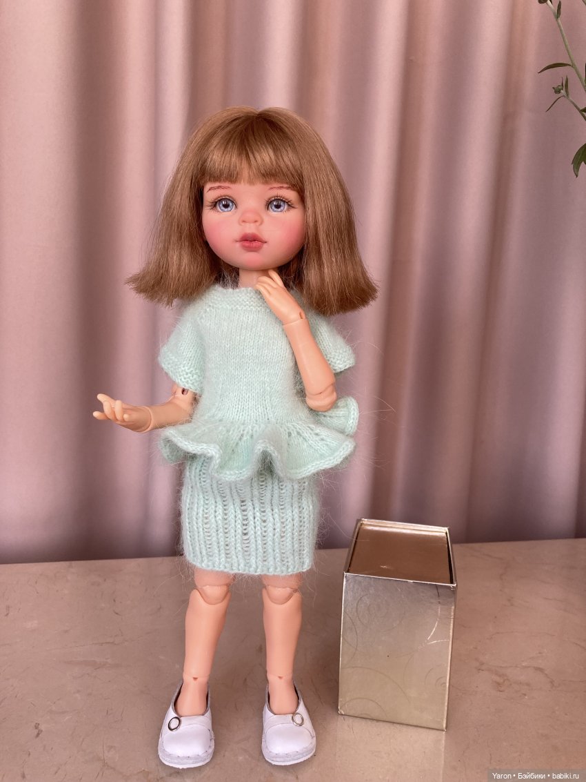 Новое платье — Одежда и обувь для кукол своими руками: фото (фото 6)