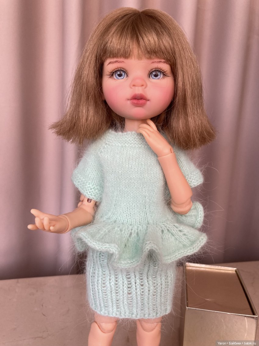 Новое платье — Одежда и обувь для кукол своими руками: фото (фото 7)