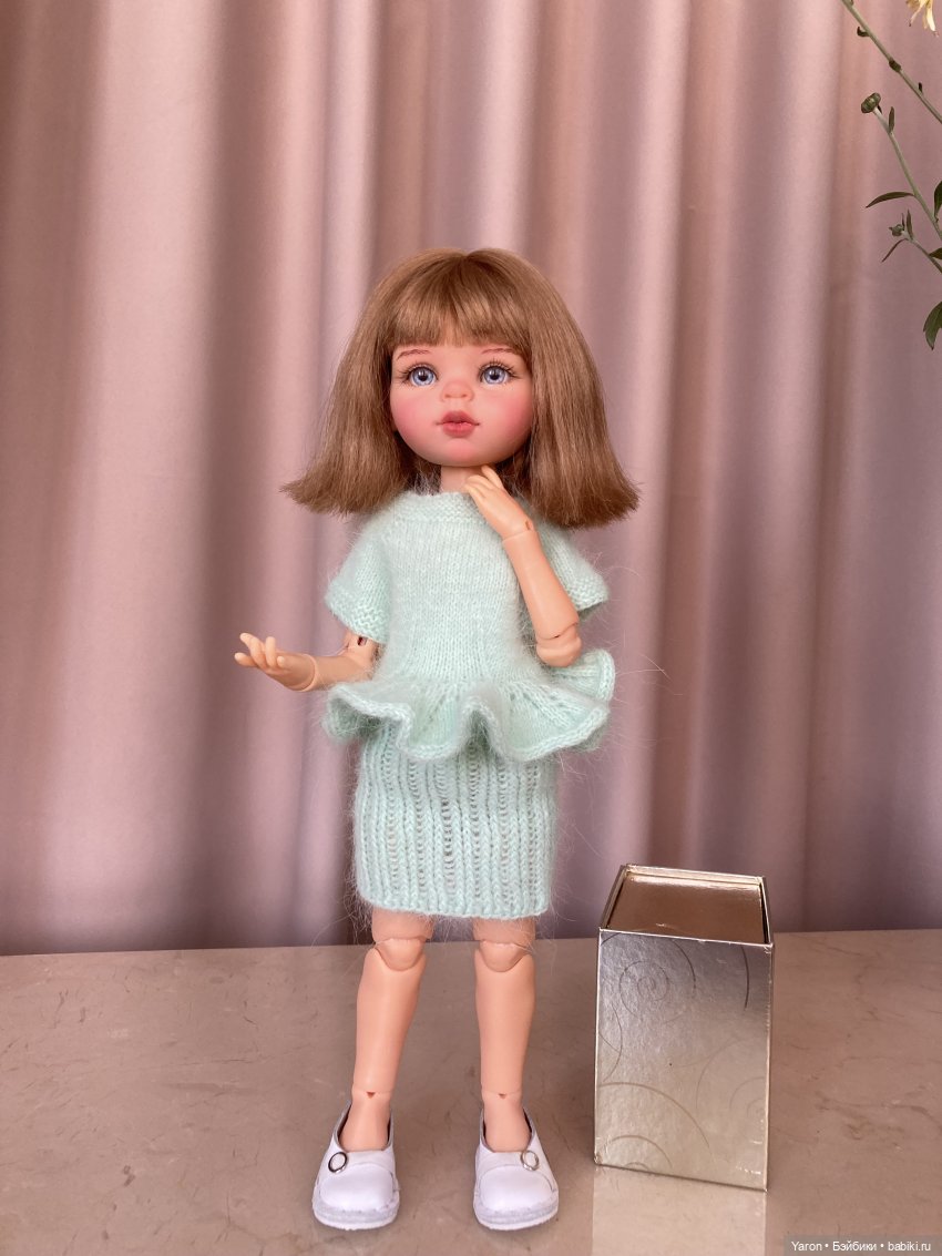Новое платье — Одежда и обувь для кукол своими руками: фото (фото 5)