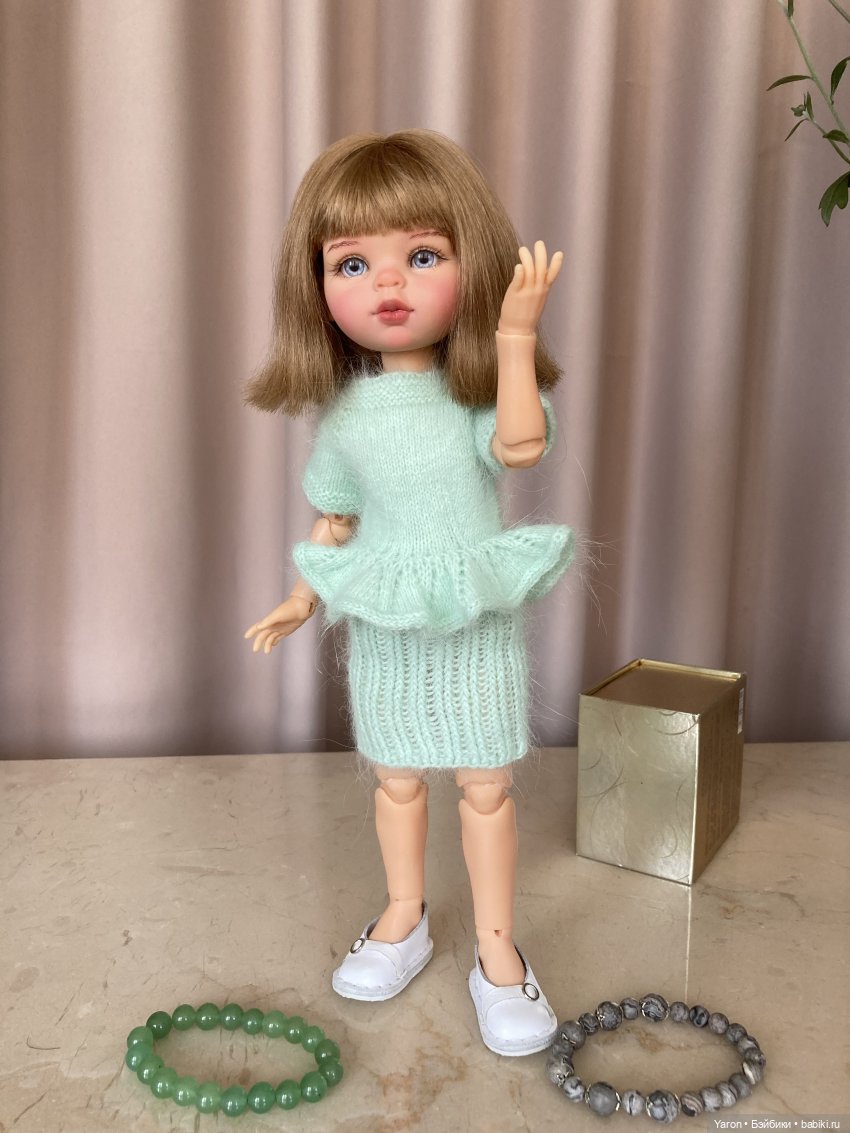 Новое платье — Одежда и обувь для кукол своими руками: фото (фото 3)
