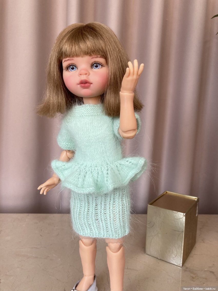 Новое платье — Одежда и обувь для кукол своими руками: фото (фото 4)