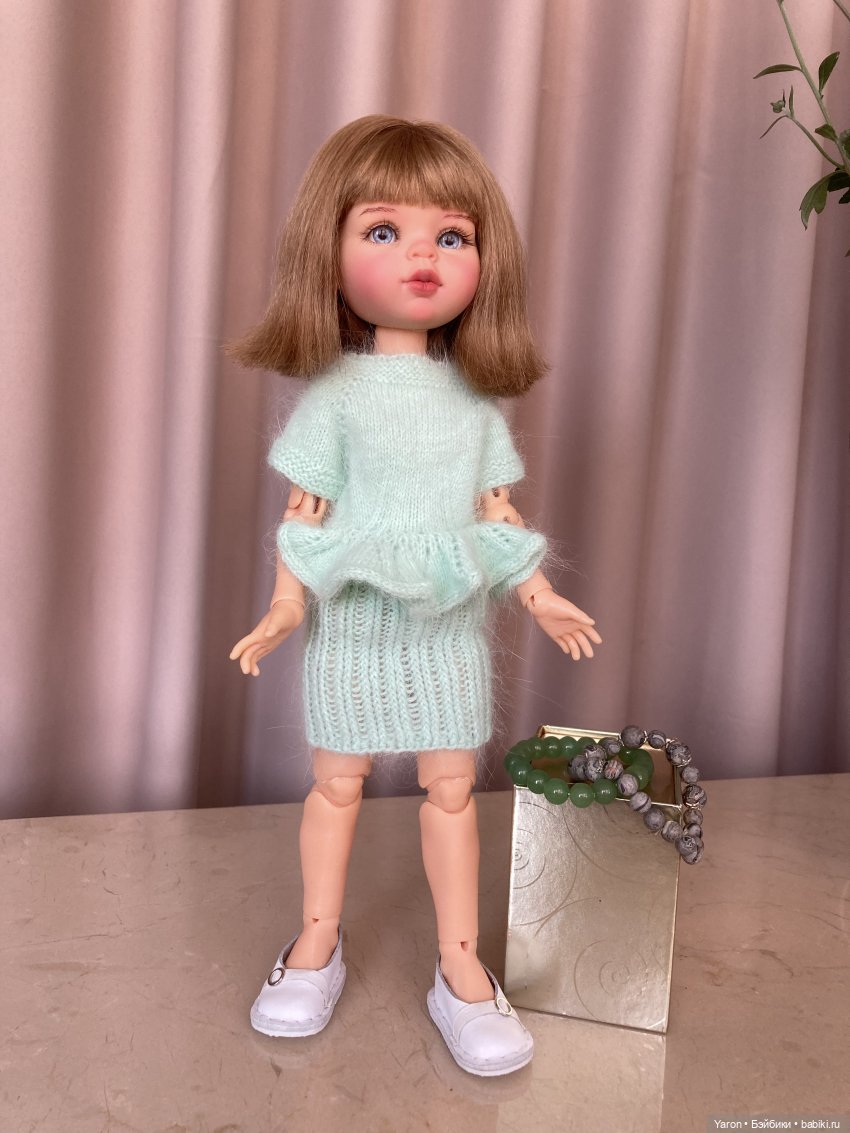 Новое платье — Одежда и обувь для кукол своими руками: фото (фото 2)
