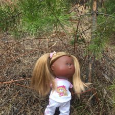 С Булкой на прогулке