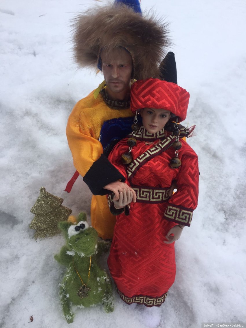 Сохраняя традиции... Сагаалган, Новый год