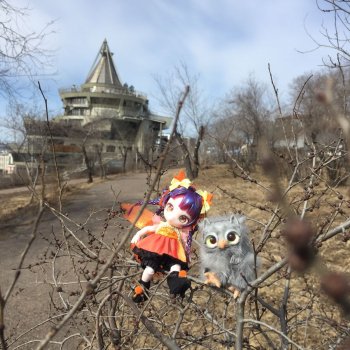 Мартовская прогулка  по городу с маленькой Dream Fairy