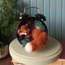 Лиса в будильнике