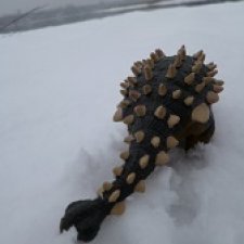 Ящеры зимой